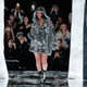 Rihanna modeling her Fenty for Puma collection at Fashion Week
